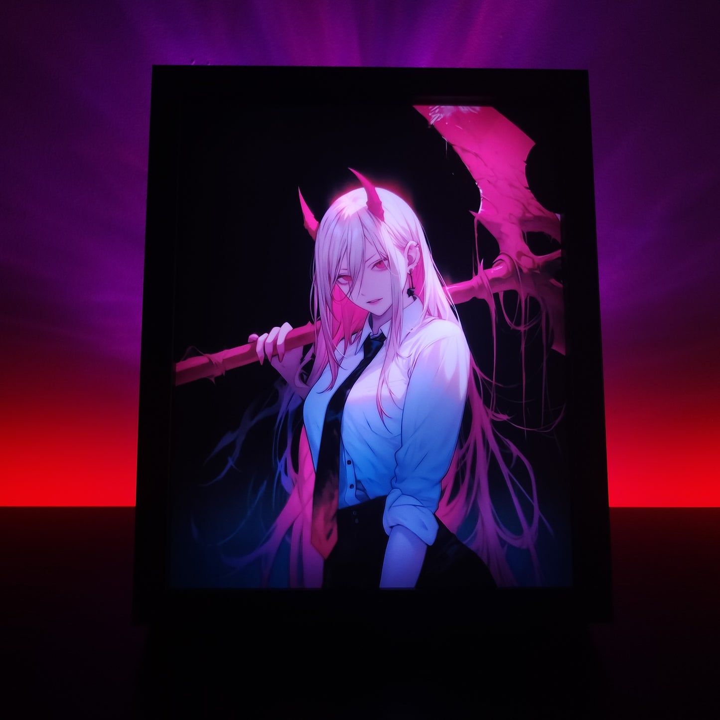 Frame RGB LED Anime Light Box