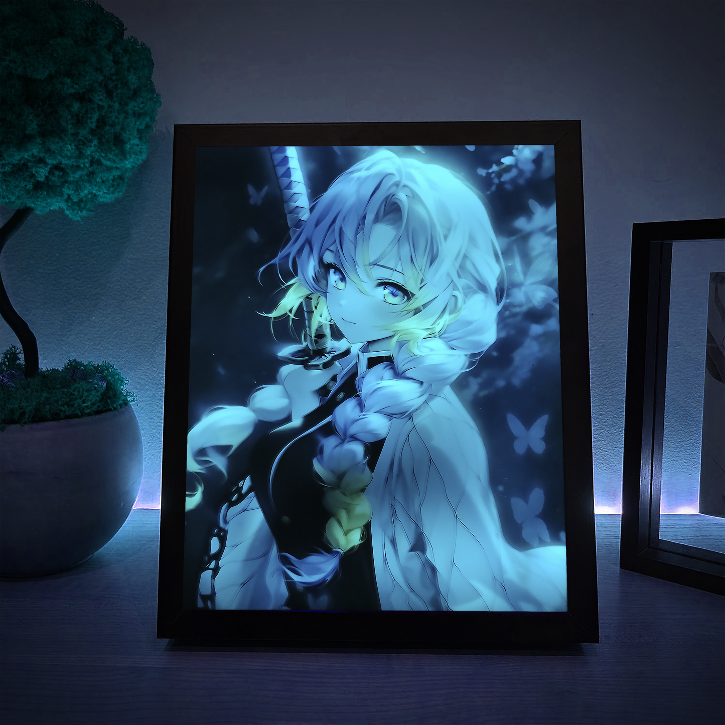 Rahmen RGB LED Anime Leuchtbox