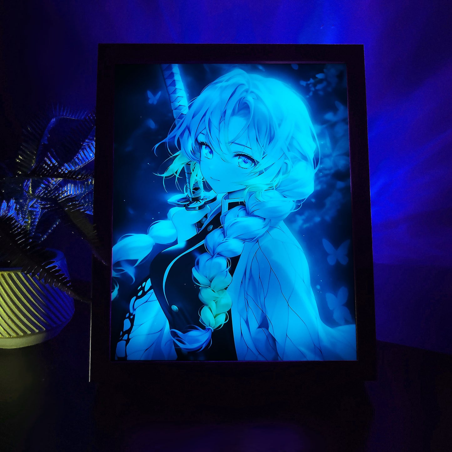 Rahmen RGB LED Anime Leuchtbox