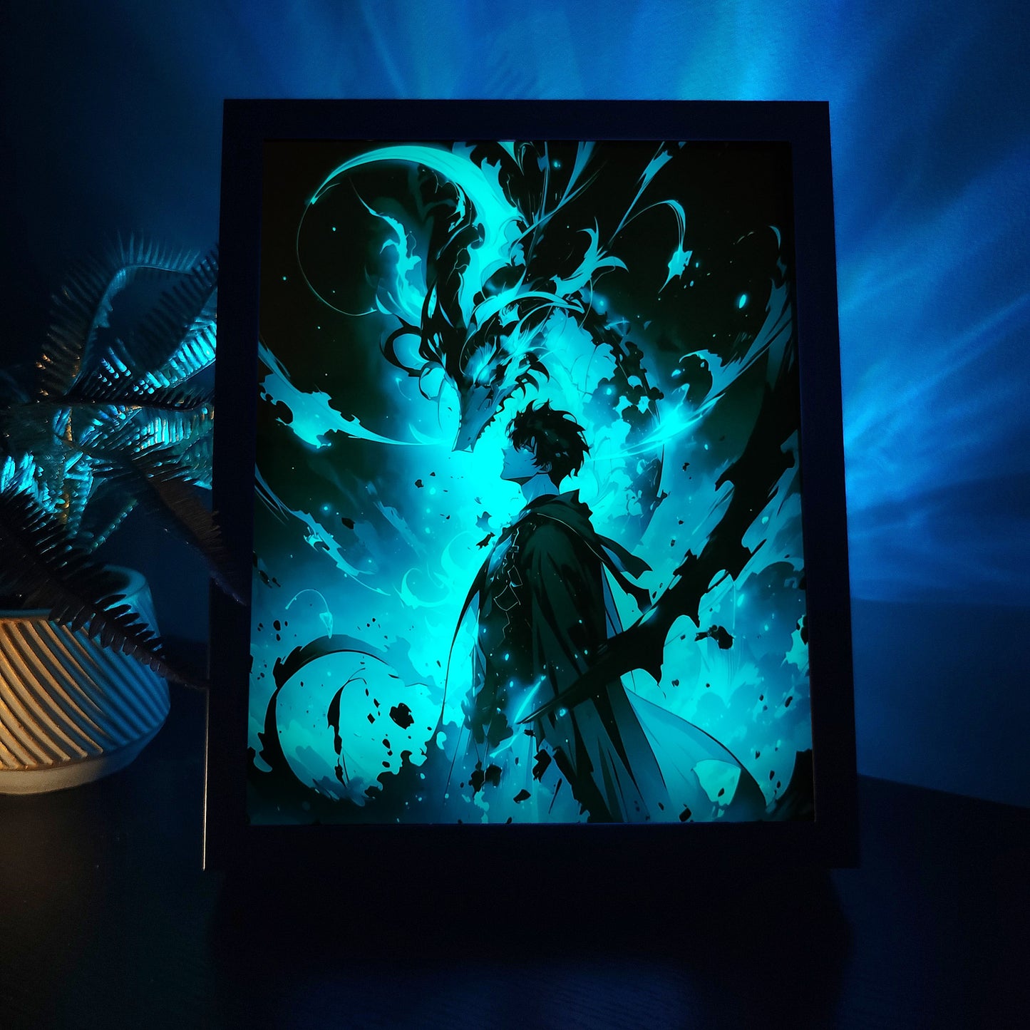 Frame RGB LED Anime Light Box
