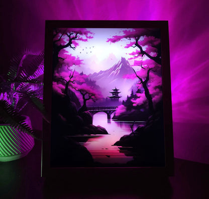 Frame RGB LED Anime Light Box