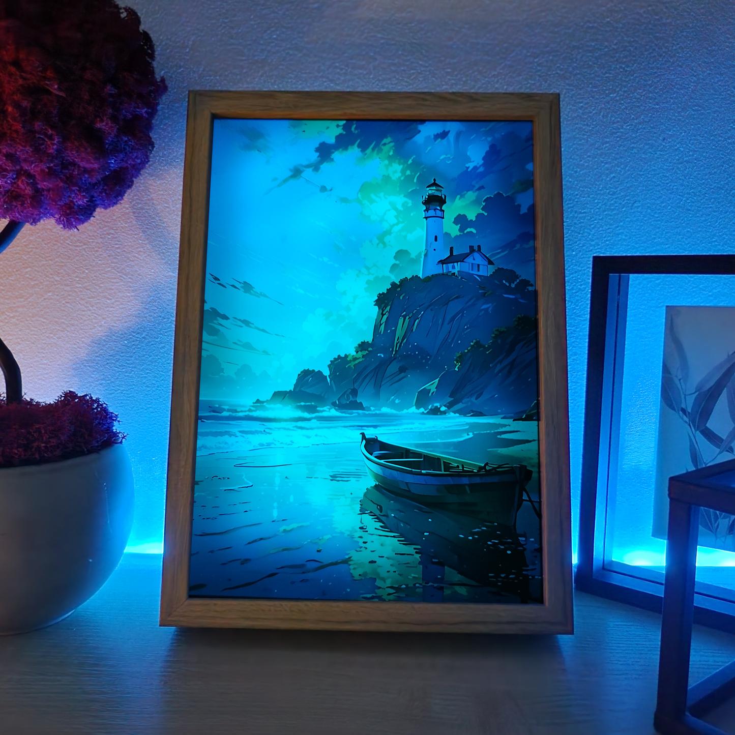 Frame RGB LED Anime Light Box