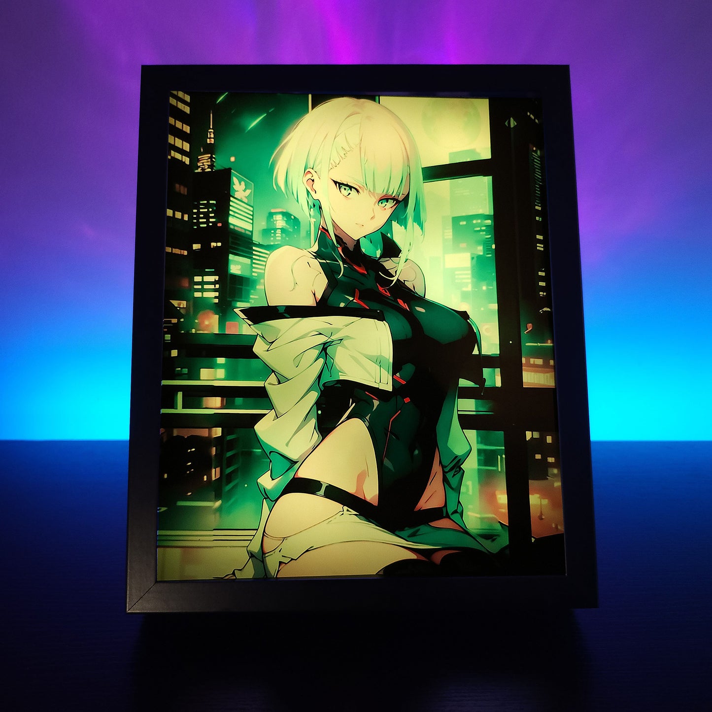 Frame RGB LED Anime Light Box