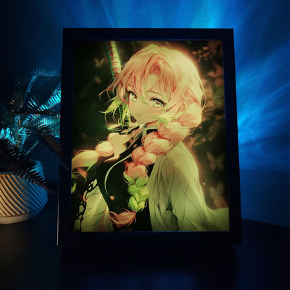 Rahmen RGB LED Anime Leuchtbox