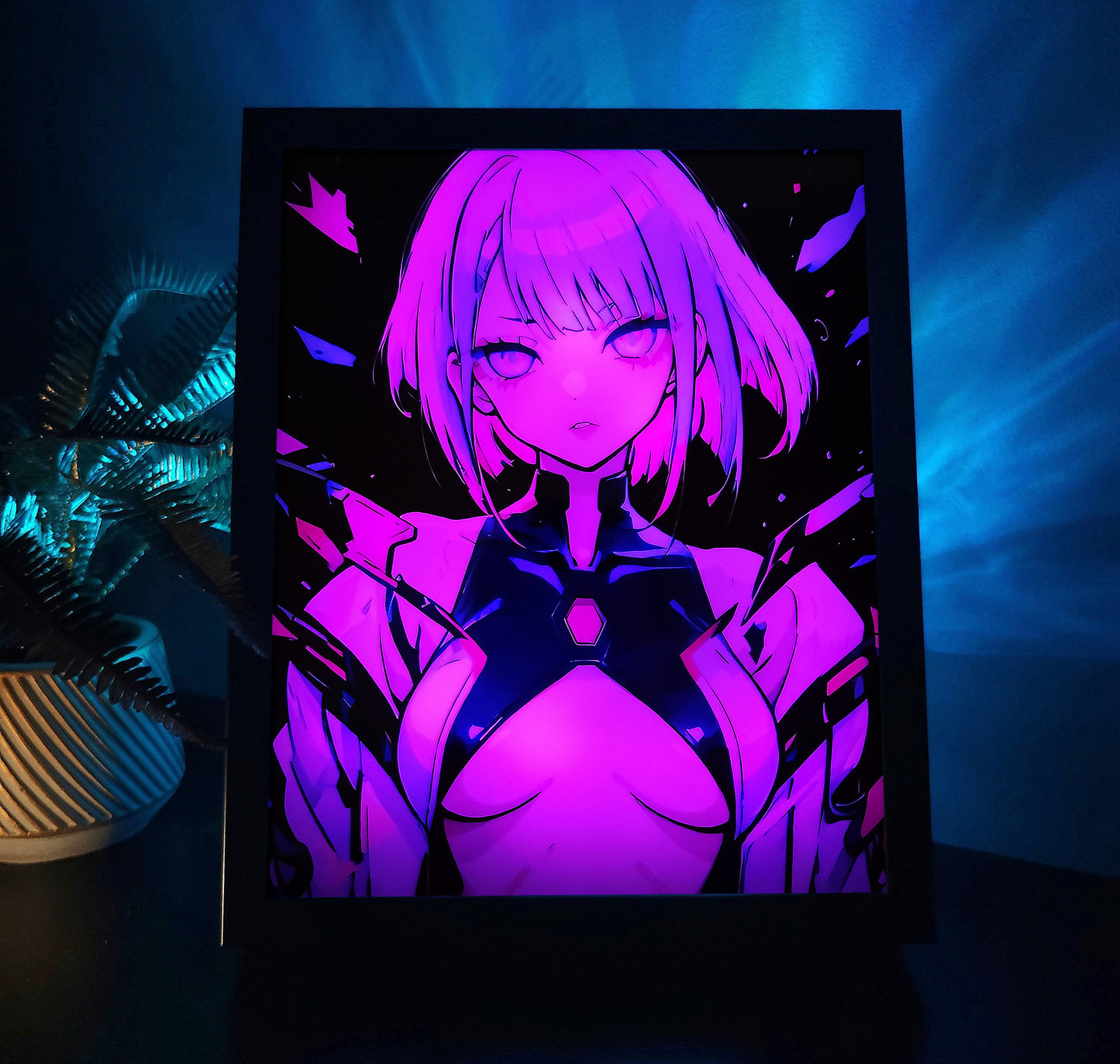 Frame RGB LED Anime Light Box