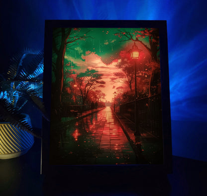 Frame RGB LED Anime Light Box