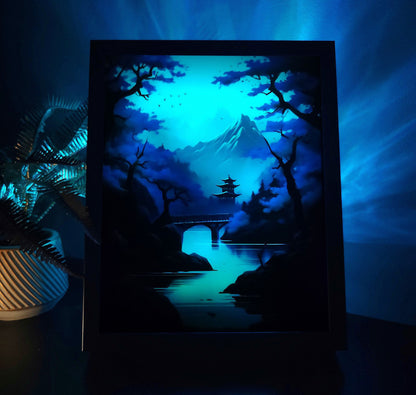 Frame RGB LED Anime Light Box