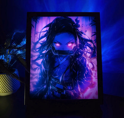 Frame RGB LED Anime Light Box