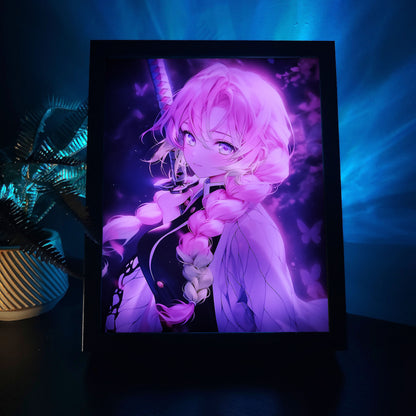 Rahmen RGB LED Anime Leuchtbox