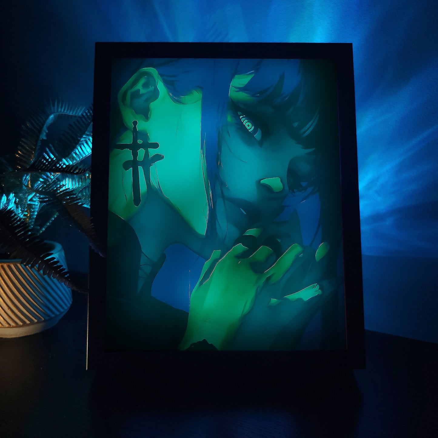 Frame RGB LED Anime Light Box