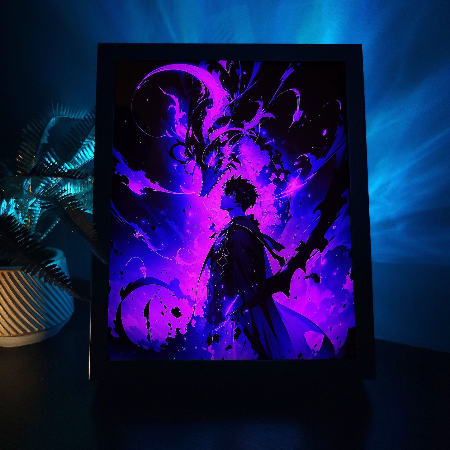 Frame RGB LED Anime Light Box