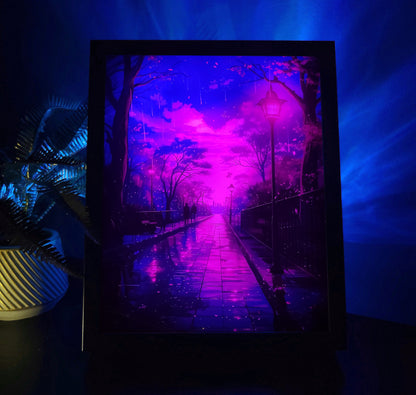 Frame RGB LED Anime Light Box