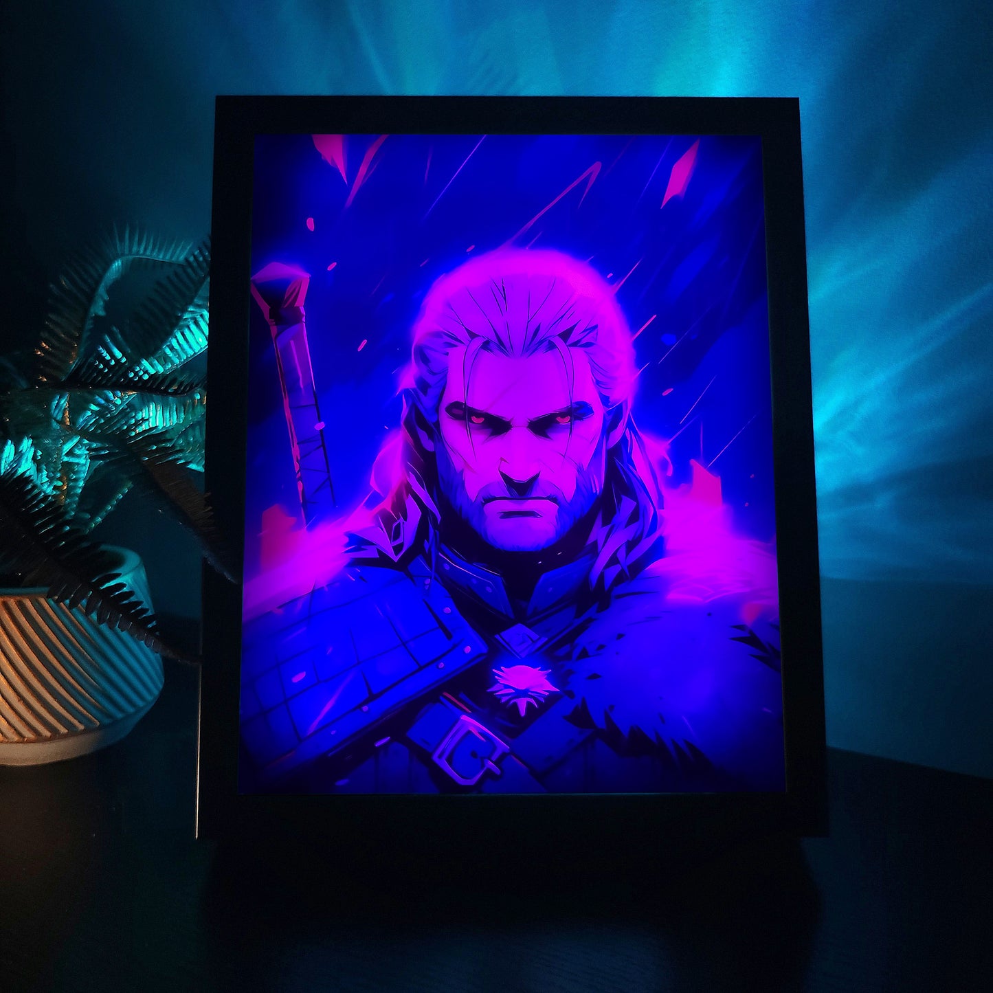 Frame RGB LED Anime Light Box