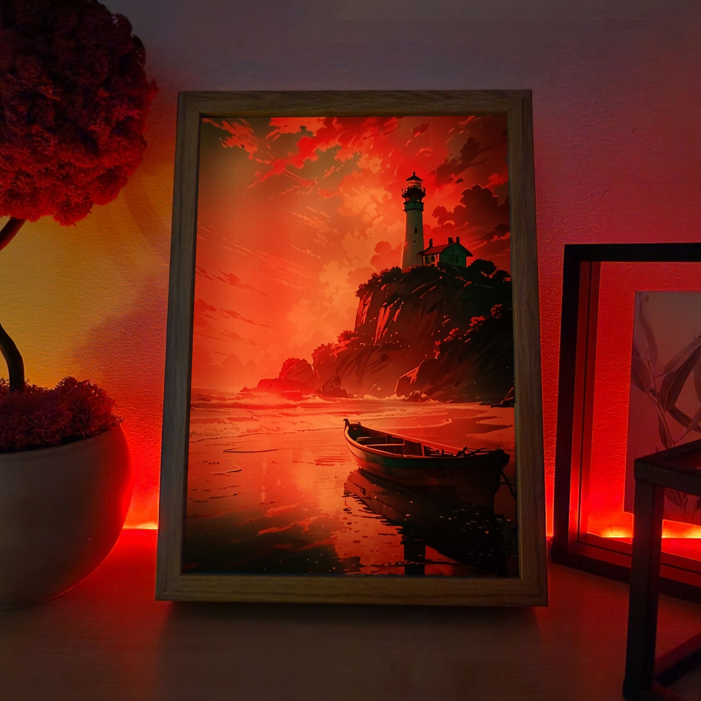 Frame RGB LED Anime Light Box
