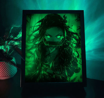 Frame RGB LED Anime Light Box