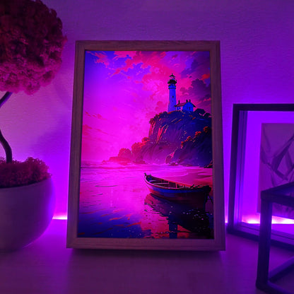 Frame RGB LED Anime Light Box