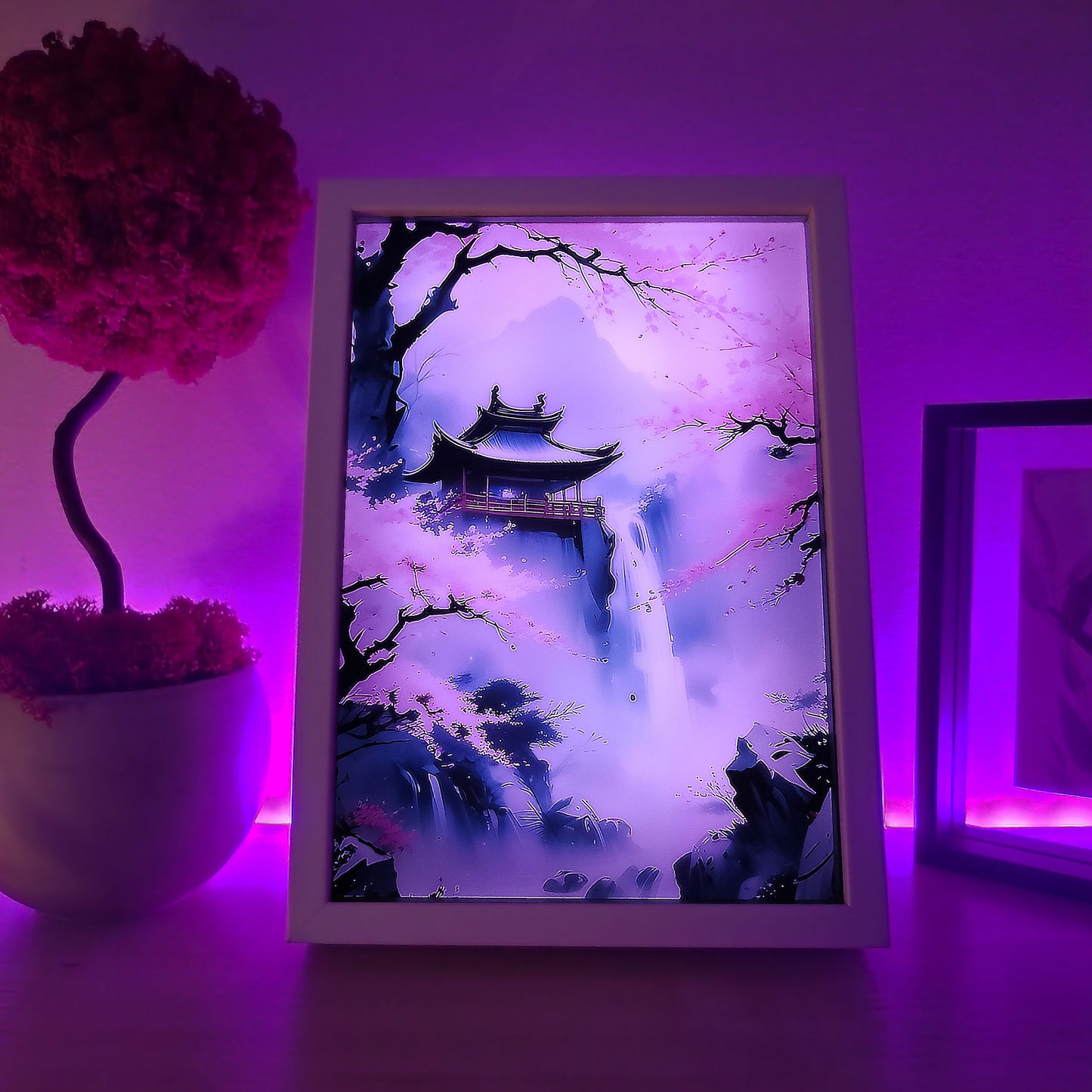 Frame RGB LED Anime Light Box