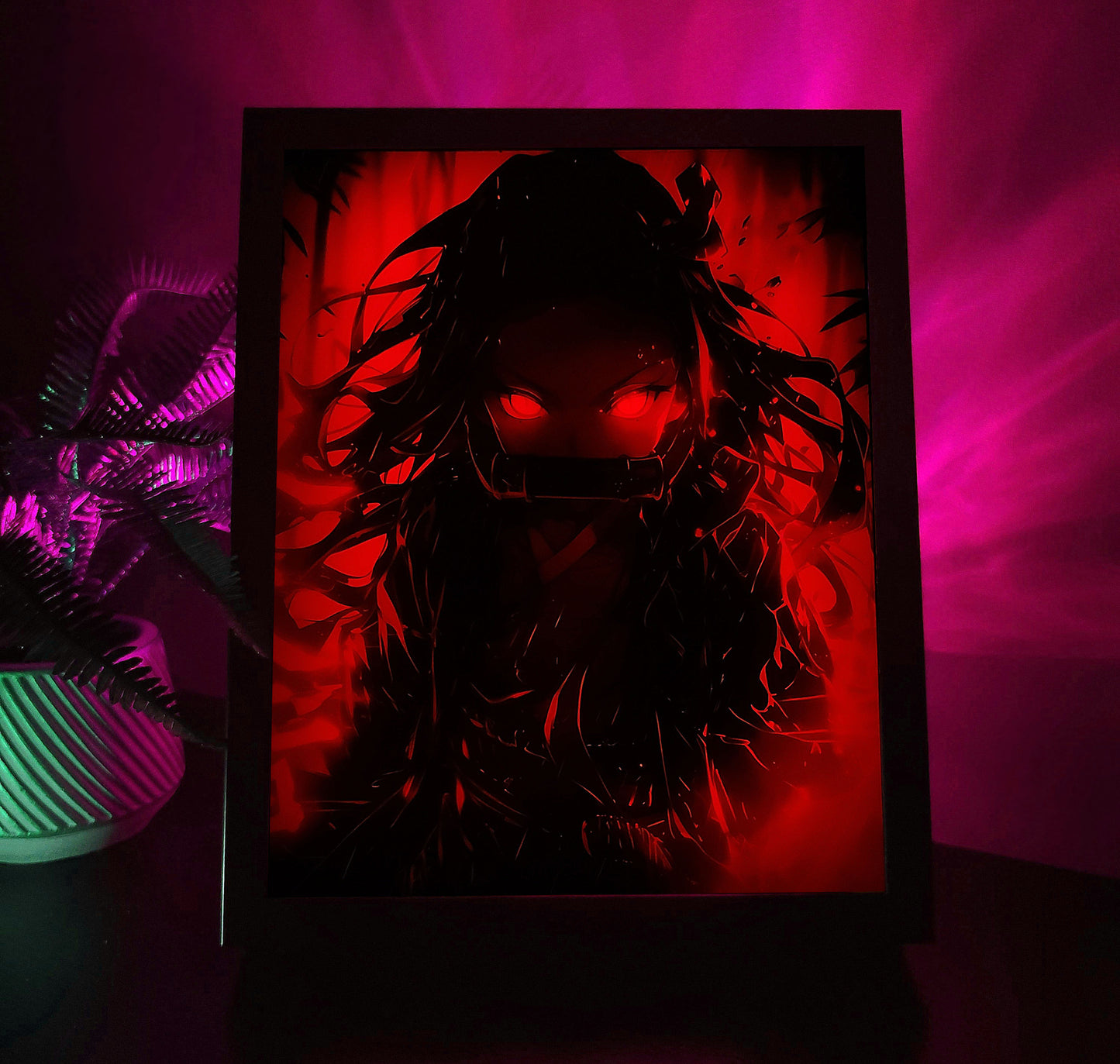 Frame RGB LED Anime Light Box