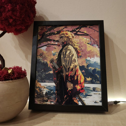 Frame RGB LED Anime Light Box