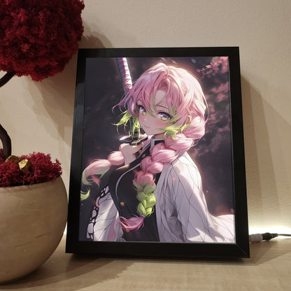 Rahmen RGB LED Anime Leuchtbox