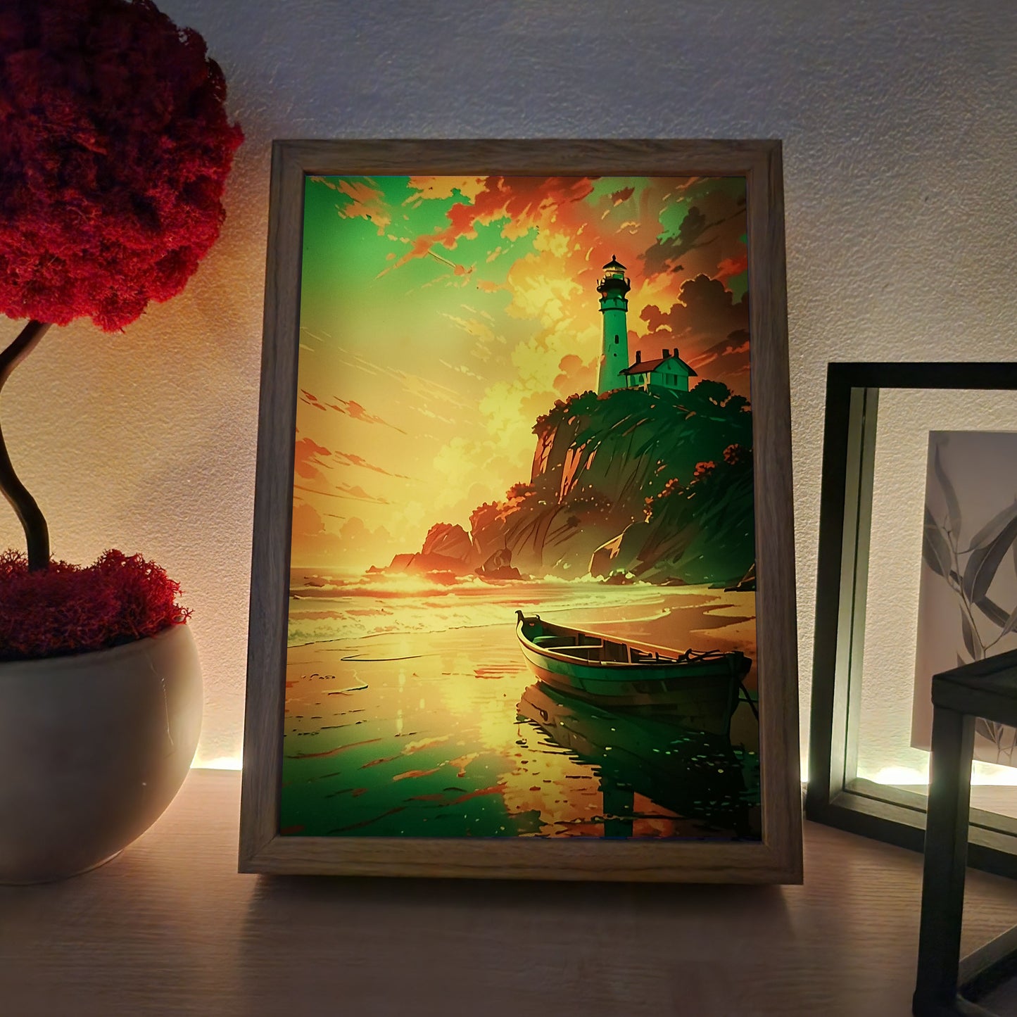 Frame RGB LED Anime Light Box