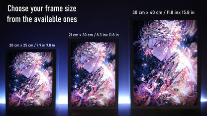 Frame RGB LED Anime Light Box