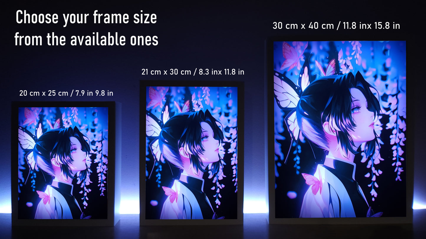 Frame RGB LED Anime Light Box
