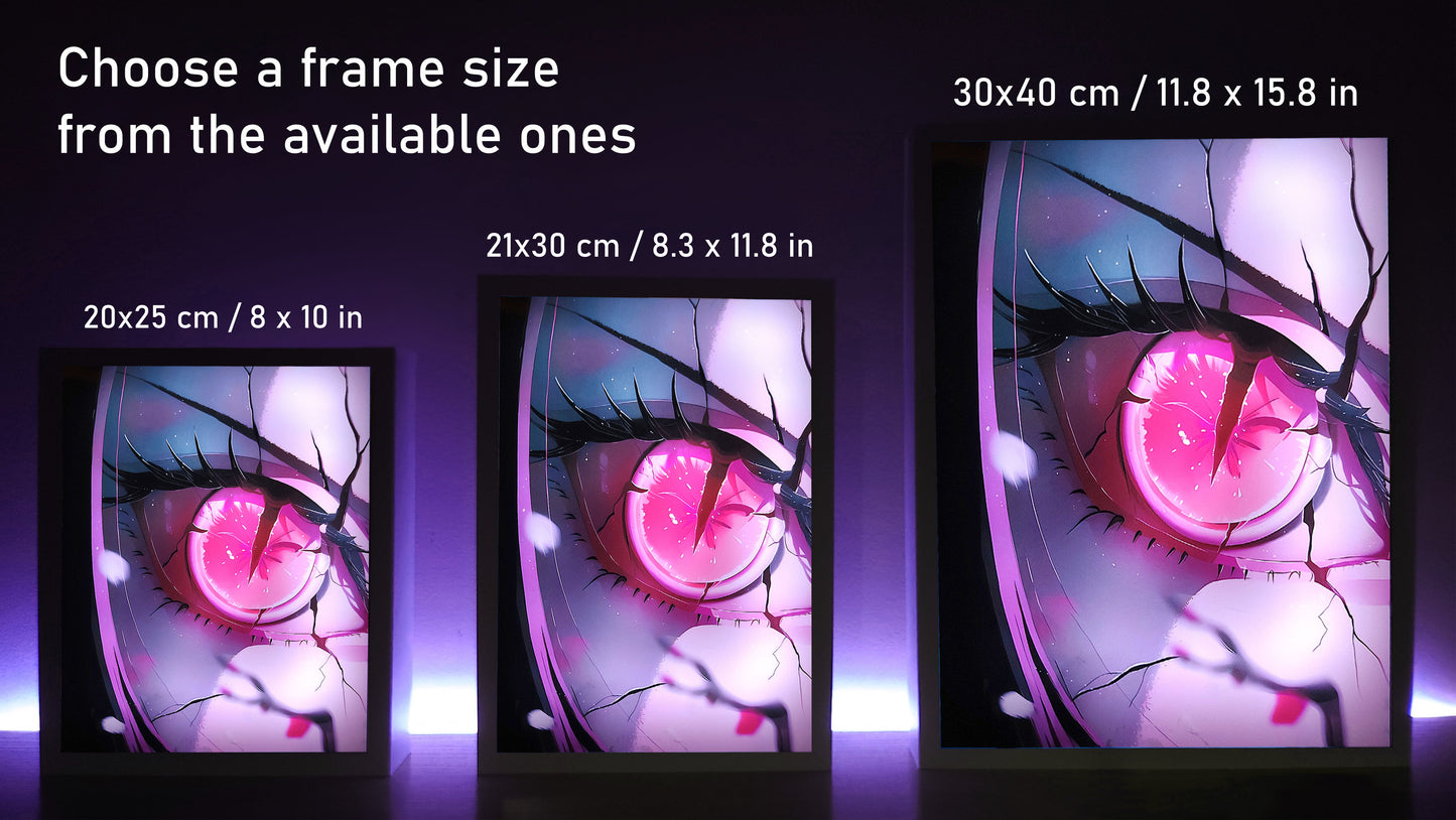 Frame RGB LED Anime Light Box