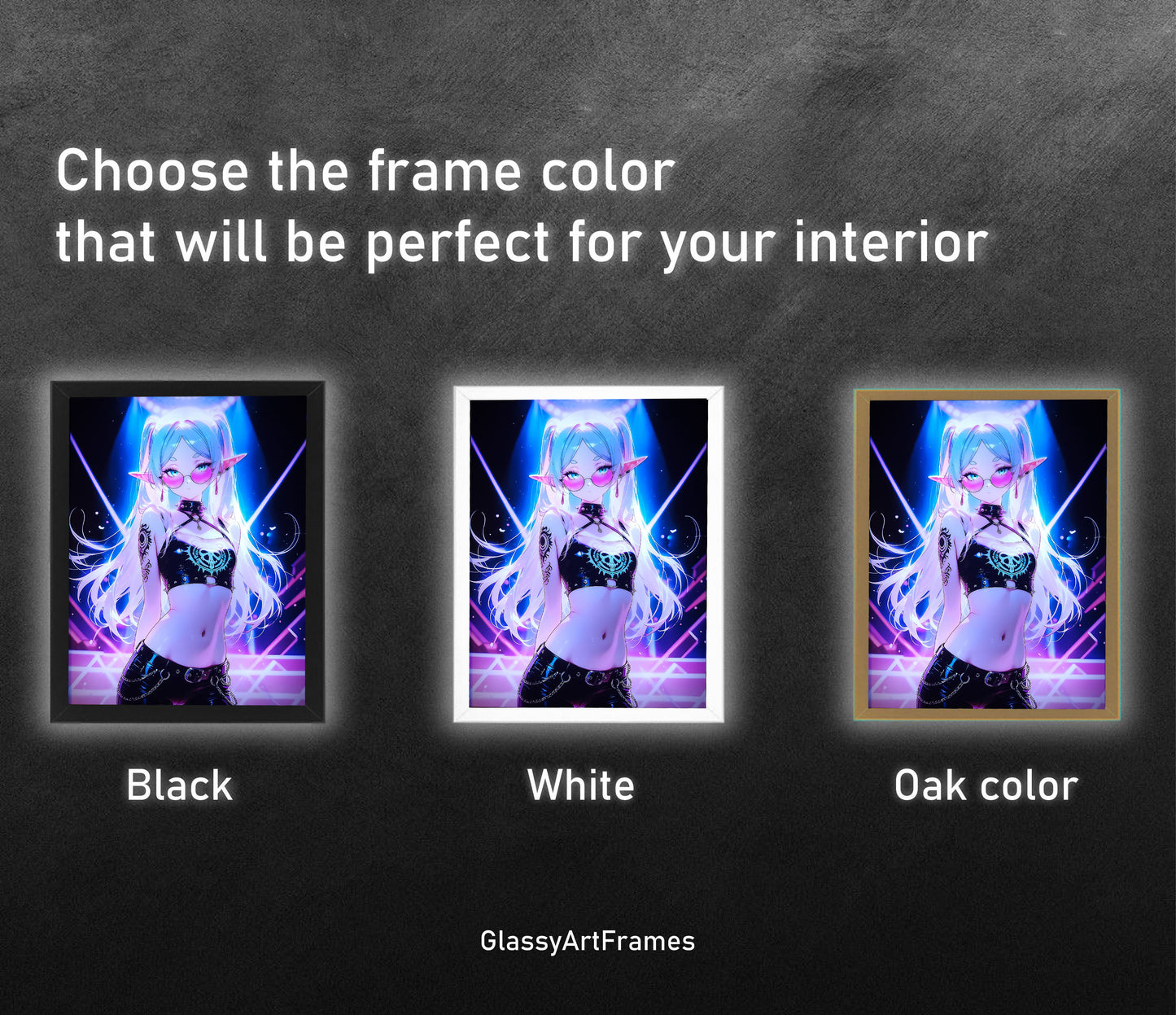 Frame RGB LED Anime Light Box