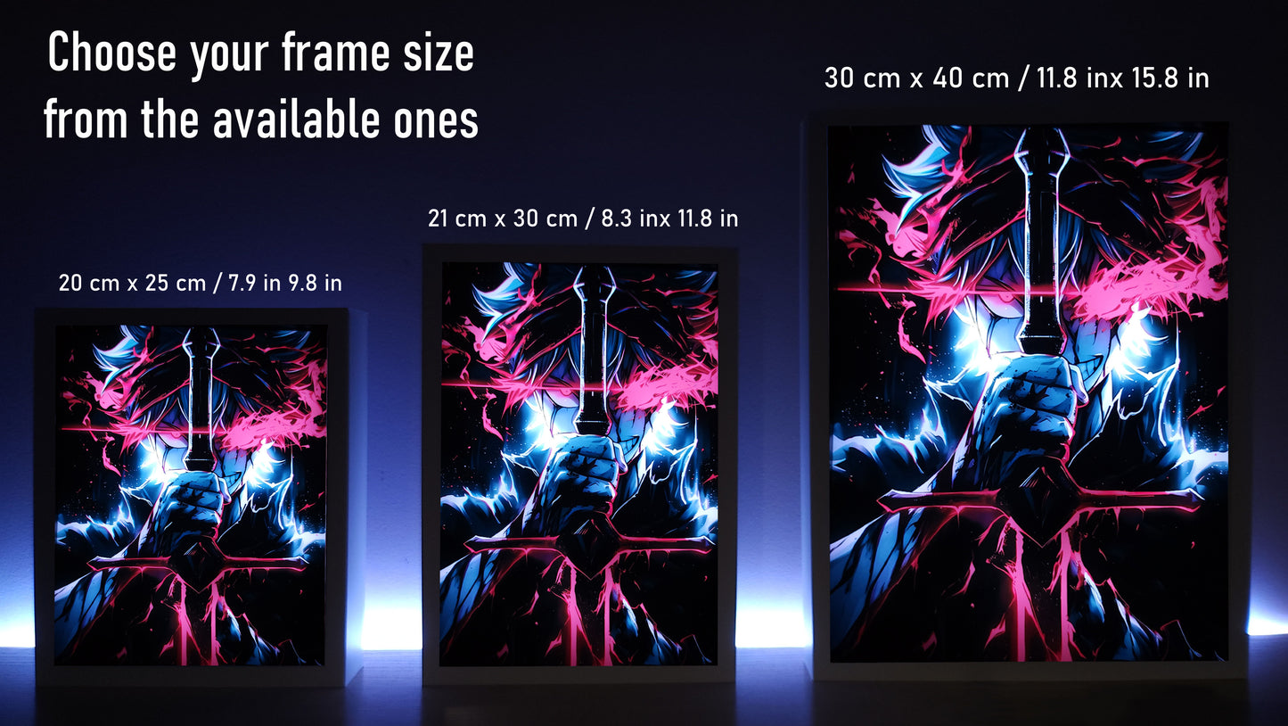Frame RGB LED Anime Light Box