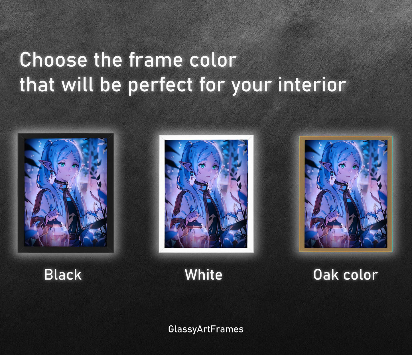 Frame RGB LED Anime Light Box
