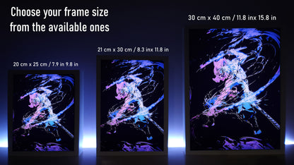 Frame RGB LED Anime Light Box