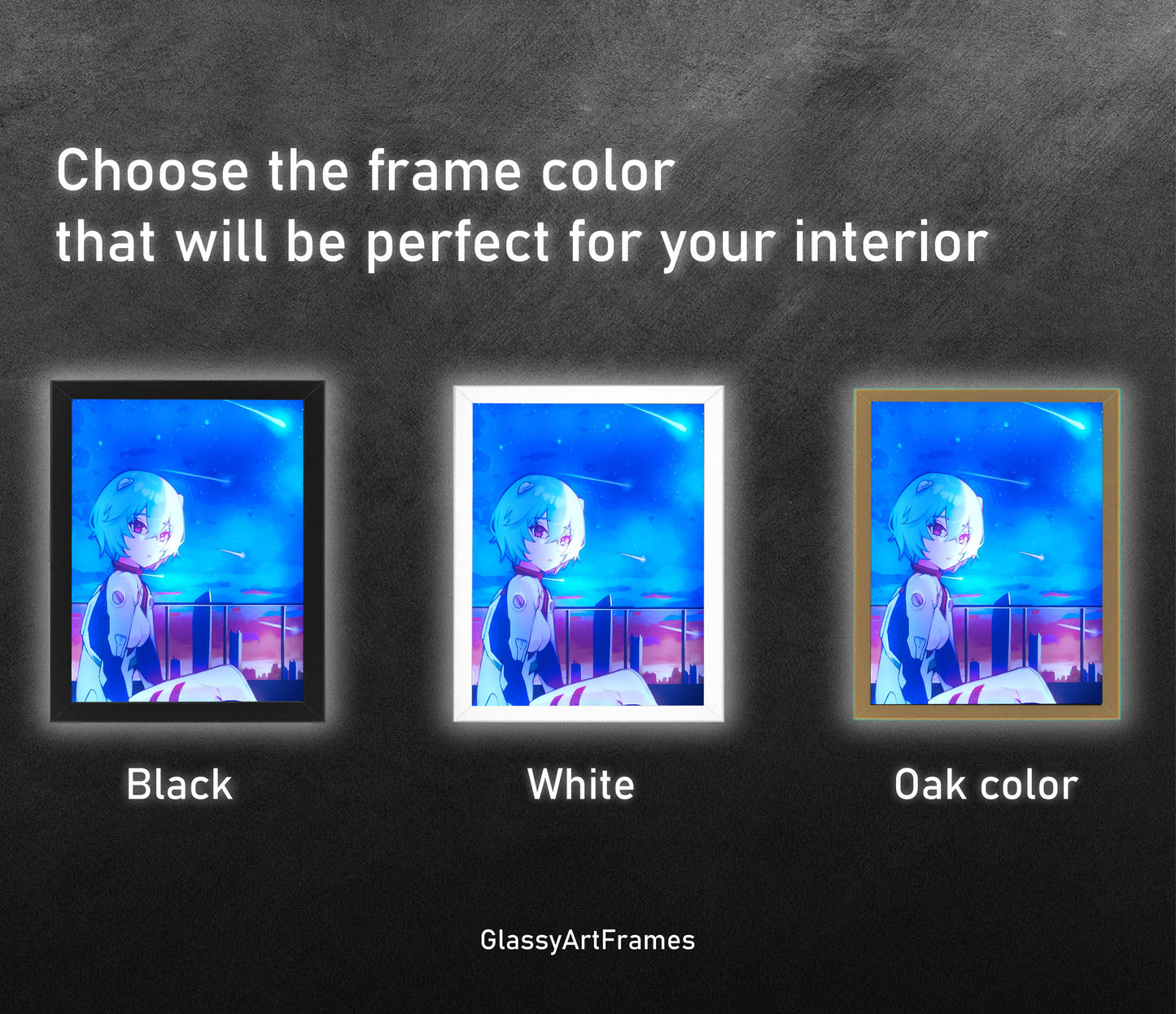 Rei RGB LED Anime Light Box