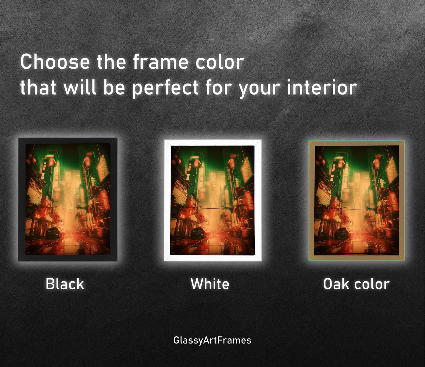 Night City RGB LED Anime Light Box