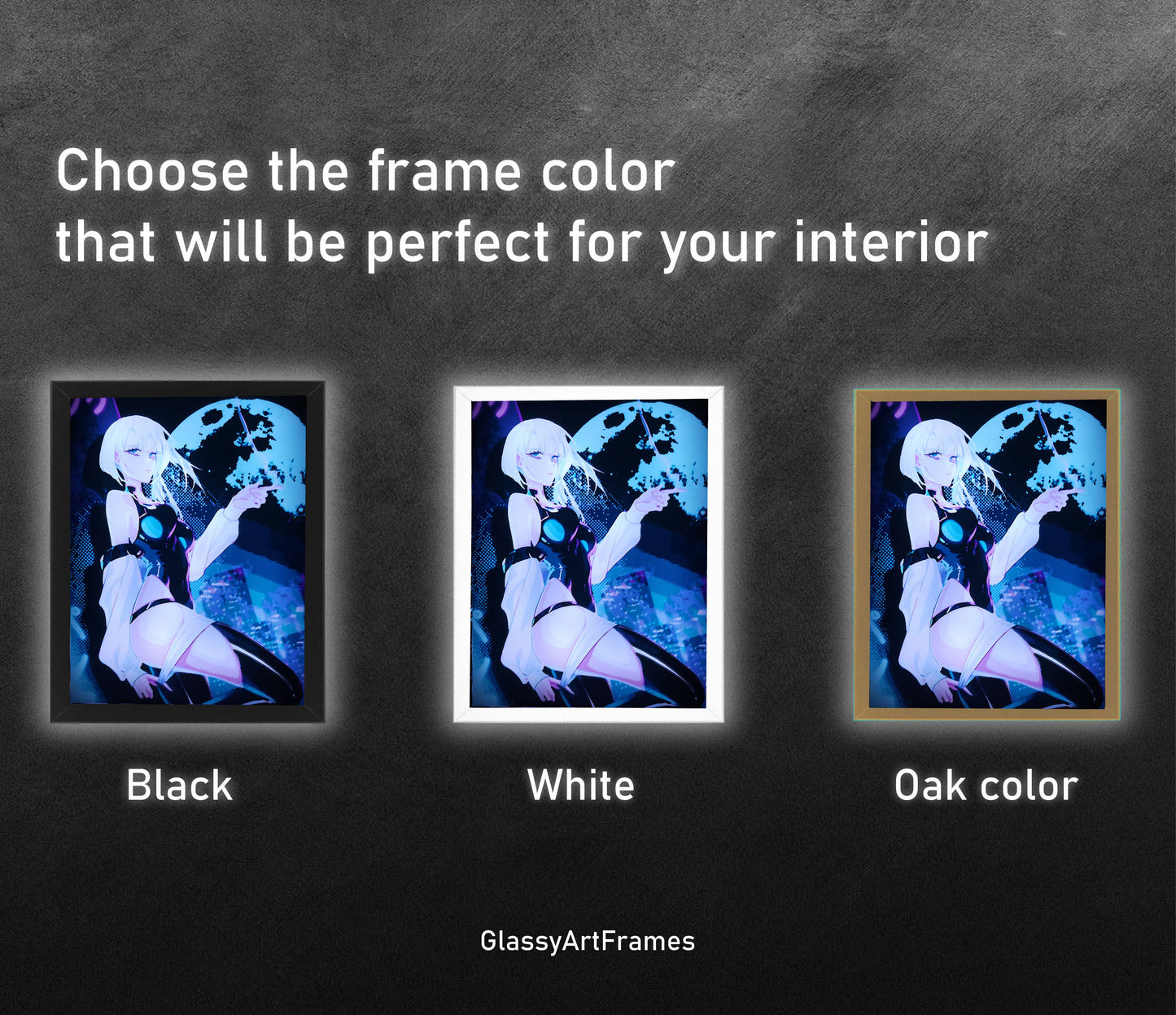Frame RGB LED Anime Light Box