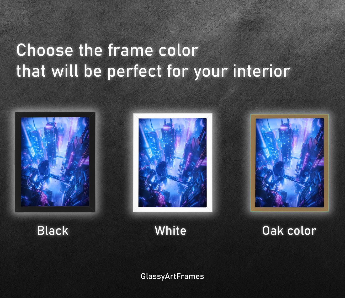 Night City RGB LED Anime Light Box