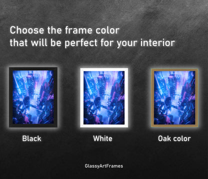 Night City RGB LED Anime Light Box