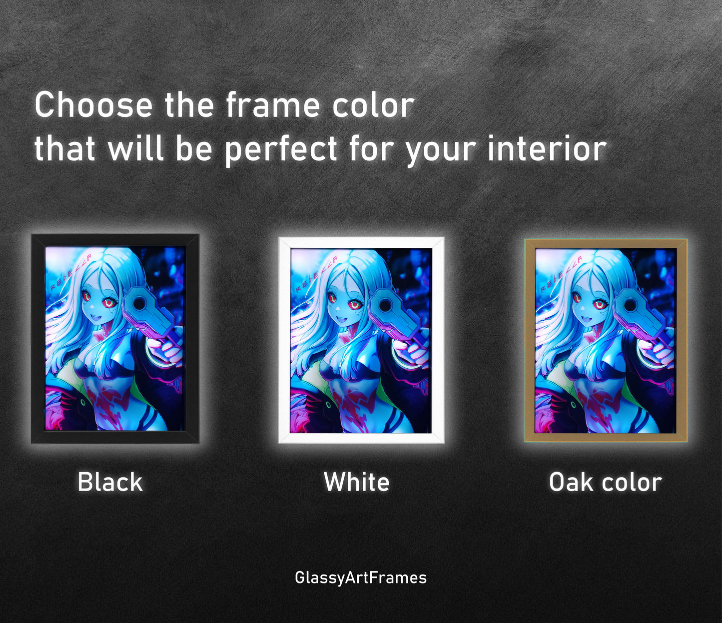 Frame RGB LED Anime Light Box