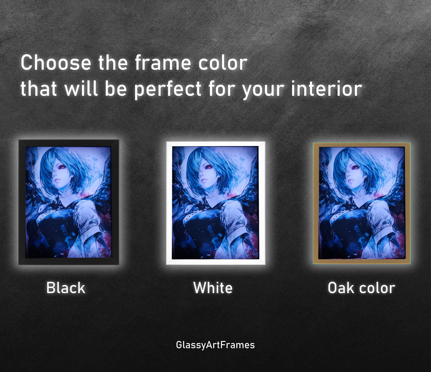 Frame RGB LED Anime Light Box