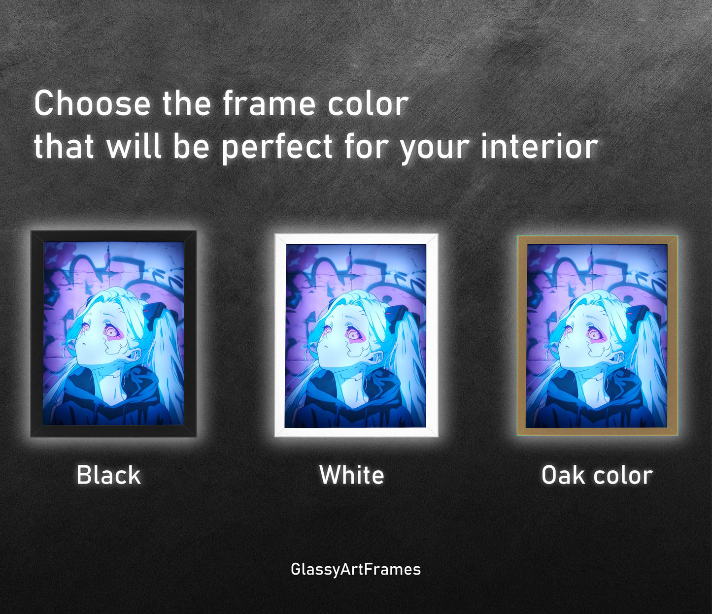 Frame RGB LED Anime Light Box