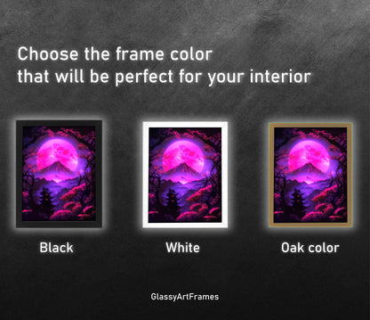 Japan Moon RGB LED Anime Light Box