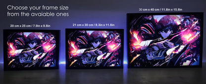 Frame RGB LED Anime Light Box