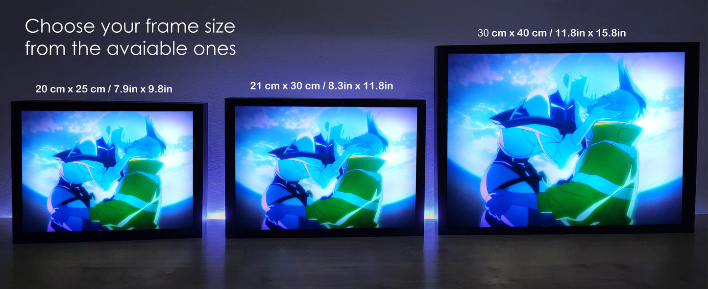 Frame RGB LED Anime Light Box