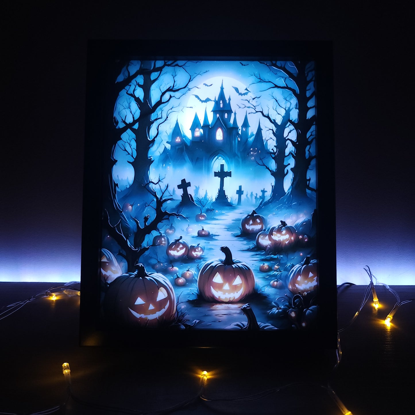 Frame RGB LED Anime Light Box