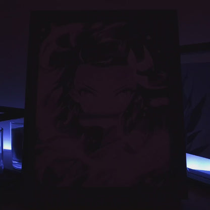 Frame RGB LED Anime Light Box