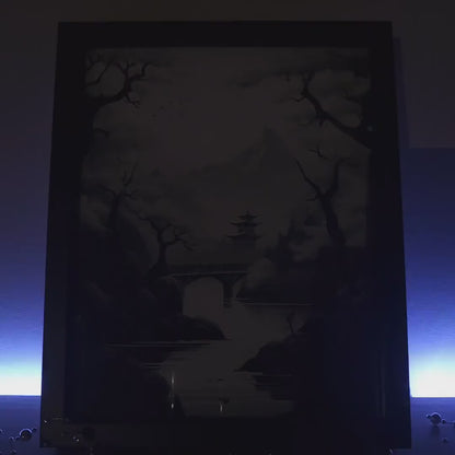Frame RGB LED Anime Light Box