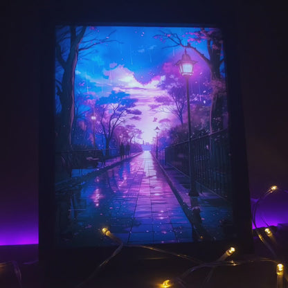 Frame RGB LED Anime Light Box