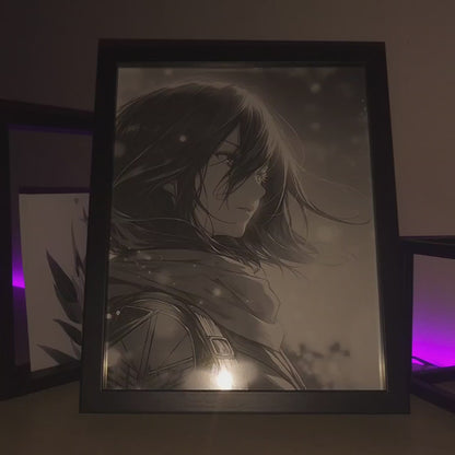 Frame RGB LED Anime Light Box