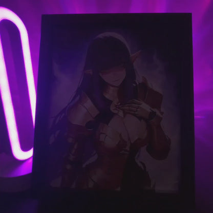Frame RGB LED Anime Light Box