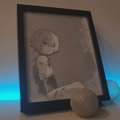 Rei RGB LED Anime Light Box